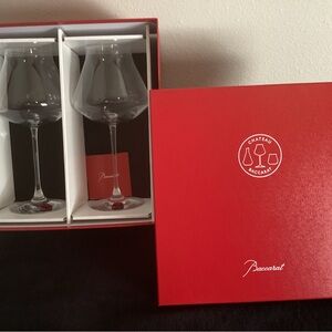 Baccarat Chateau Crystal Wine Glass Set